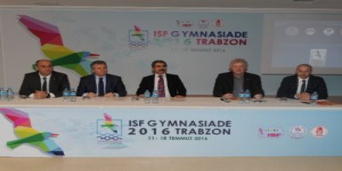 Trabzon'da Gymnasiade toplantısı yapıldı!
