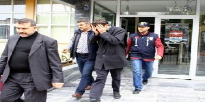 Samsun'da polis aracının camını kırdı - Samsun Haber