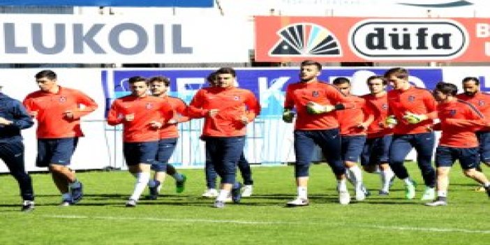 Trabzonspor Mersin'e hazırlanıyor