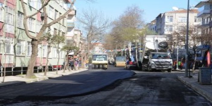 Trabzon'da asfaltlama çalışmaları