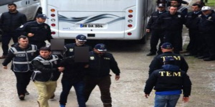 Giresun'daki terör operasyonunda 11 tutuklama