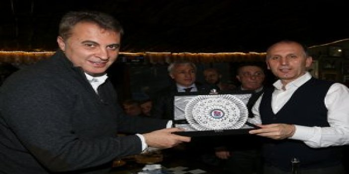 Trabzonspor ve Beşiktaş maç öncesi buluştu