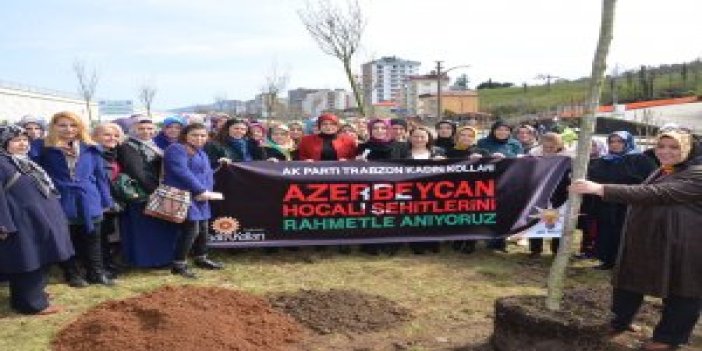 Trabzon'da şehitlik ormanı kuruldu!