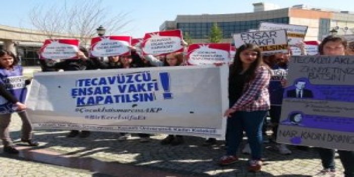 Tecavüz protestosunda “Erdoğan“ gözaltısı! - Kocaeli haber
