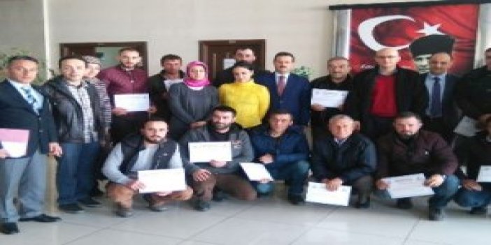 Trabzon'da hayvan satışı yapan işletmecilere eğitim