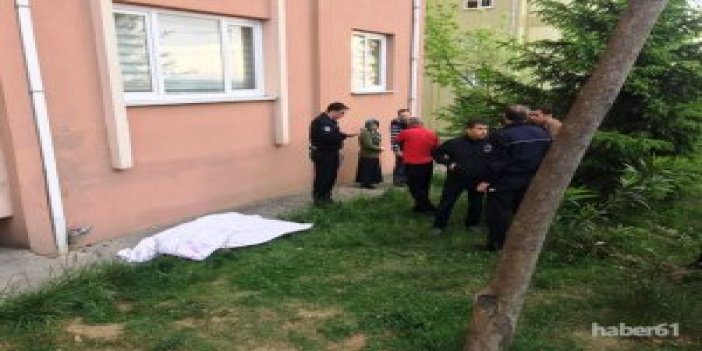 Trabzon’da intihar 7. Kattan atladı