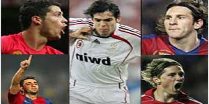 Dünya'nın en iyi 5 futbolcusu