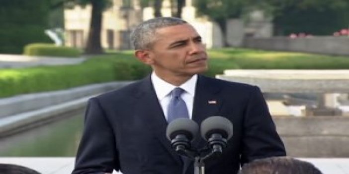 Obama Hiroşima'da özür dileyemedi