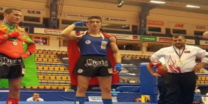 Yıldırım Oğuz Muay Thai'de Dünya Şampiyonu oldu