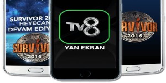 TV8 yan ekran uygulaması ile Acun sms sıralaması