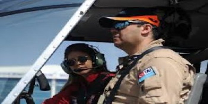 İlk kadın Türk helikopter pilotu Semin Öztürk!