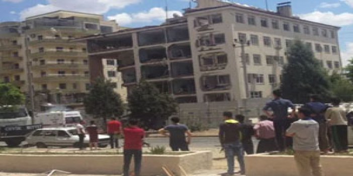 Mardin haber: İlçe Emniyet Müdürlüğü'ne bombalı saldırı