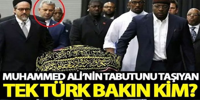 Muhammed Ali'nin tabutunu taşıyan Türk!
