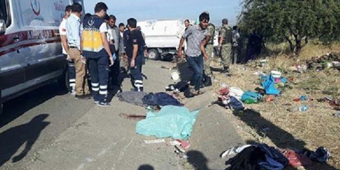 Suruç'ta kamyon kaza yaptı 2 ölü!
