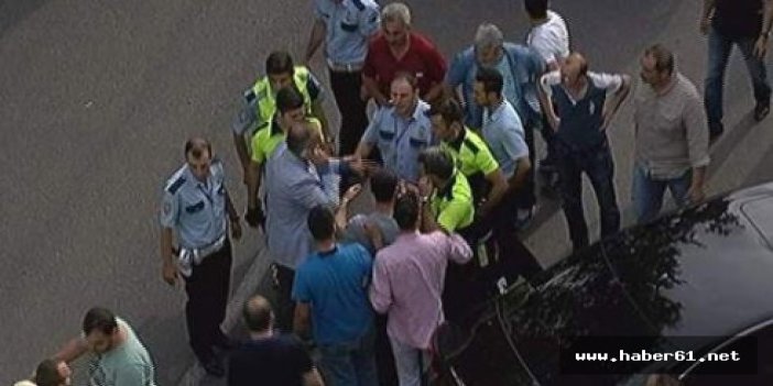 Trabzon'da işgüzar trafik polisi çileden çıkardı