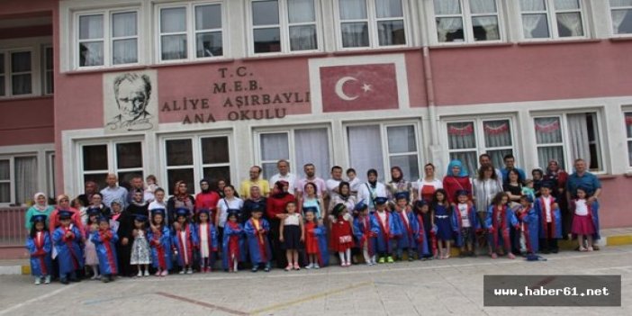 Trabzon’da Ballı kirazlar mezun oldu