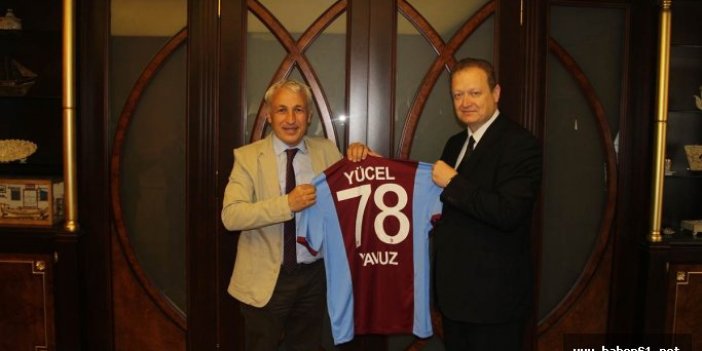 Trabzonspor'dan Vali Yavuz'a ziyaret!