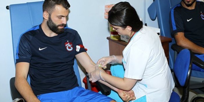 Trabzonspor sağlık kontrolünden geçti