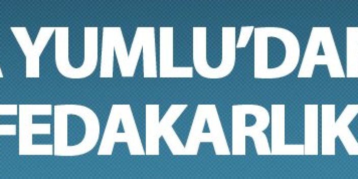 Trabzonspor'da Mustafa Yumlu'dan fedakarlık