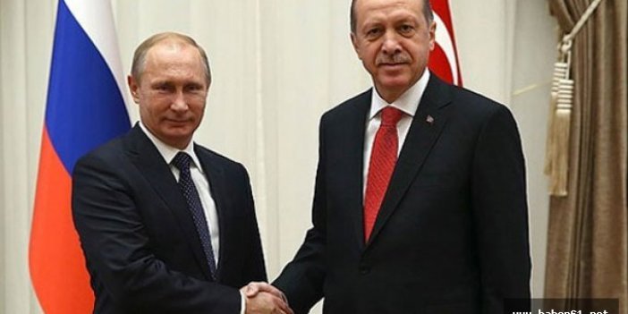 Cumurbaşkanı Erdoğan Putin'e mektup yazdı
