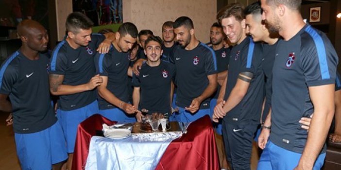 Trabzonspor'da genç oyuncuya sürpriz