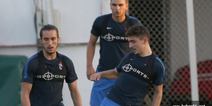Trabzonspor'da genç oyuncular heyecan içinde