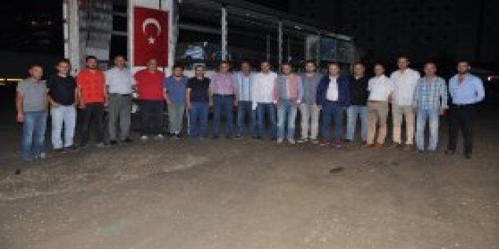 Trabzon'da nakliyecilerden çağrı