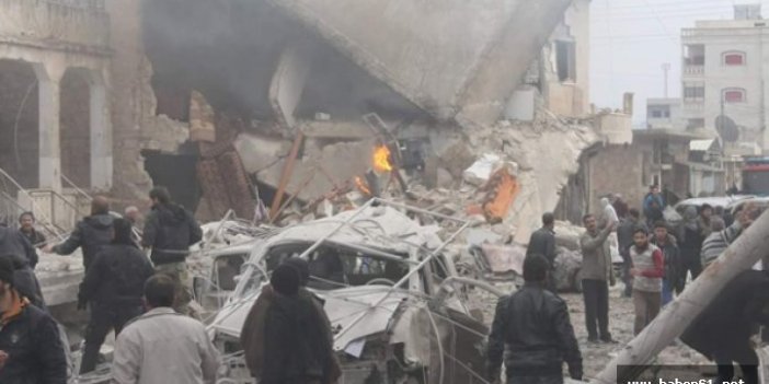 Rejim uçakları Suriye'de bombaladı