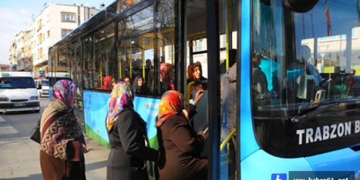 Trabzon Beşikdüzü otobüs seferleri başlıyor