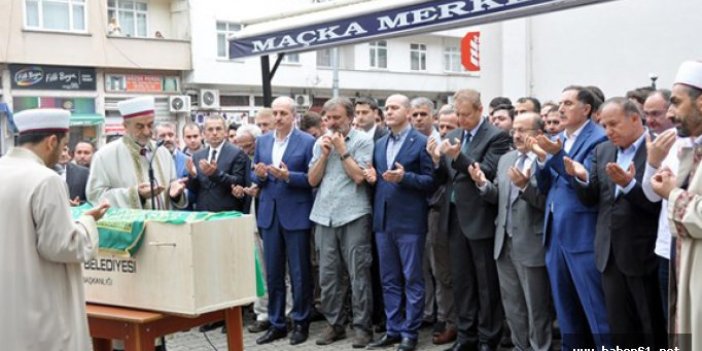 Devletin zirvesi Trabzon'daki cenazede buluştu