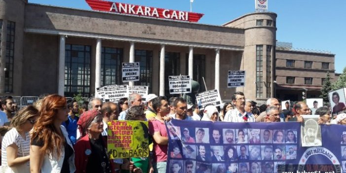 Ankara Garında ölenler unutulmadı!