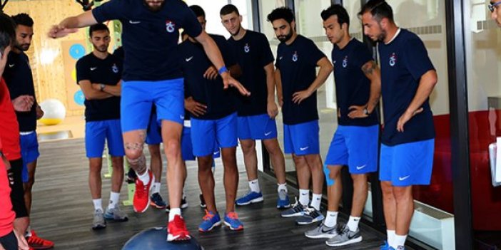 Trabzonspor'da kuvvet çalışması