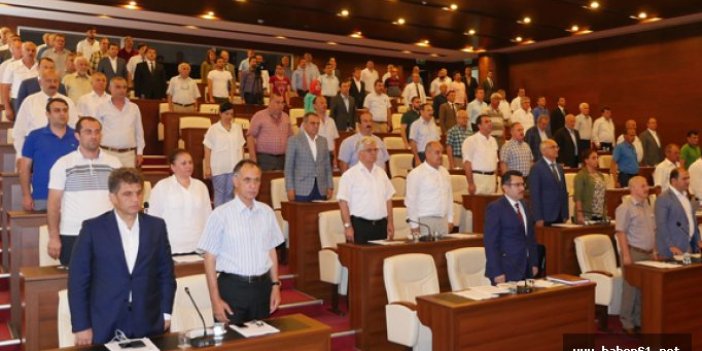 Trabzon Büyükşehir meclisinden ortak bildiri