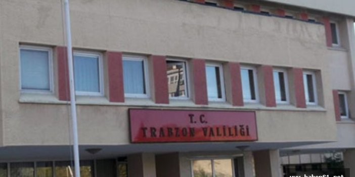 Trabzon Valiliği'nden o haberlere yalanlama