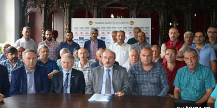Trabzon'da Ziraat Odaları Birliği Darbeye hayır dedi