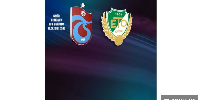 Trabzonspor'un rakibi Györi ETO FC