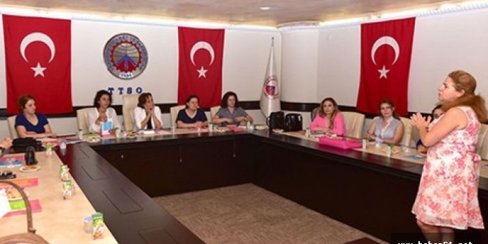 Trabzon'da kadın girişimcilere finansman eğitimi.