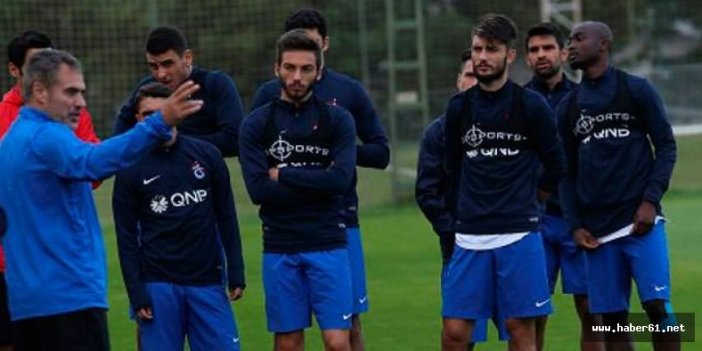 Trabzonspor'un hazırlık maçı iptal