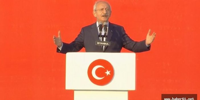 Kılıçdaroğlu Yenikapı mitinginde konuştu!