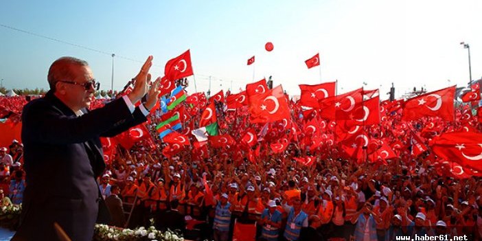 Erdoğan Yenikapı mitinginde konuştu!