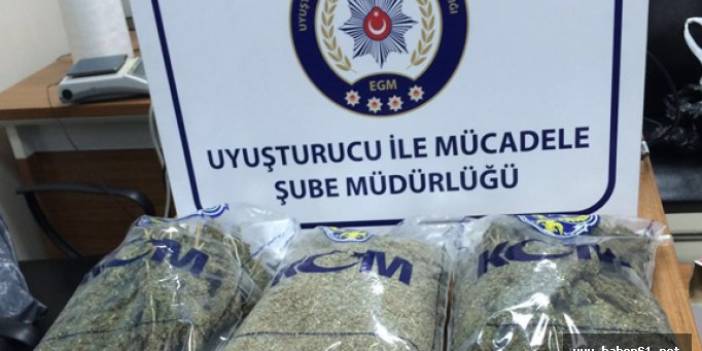 Trabzon'da bir eve uyuşturucu operasyonu! İki kilodan fazla madde ele geçirildi