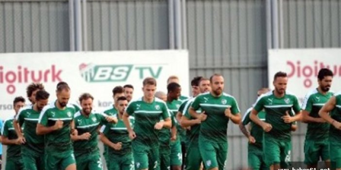 Bursaspor Trabzonspor'a hazırlanıyor
