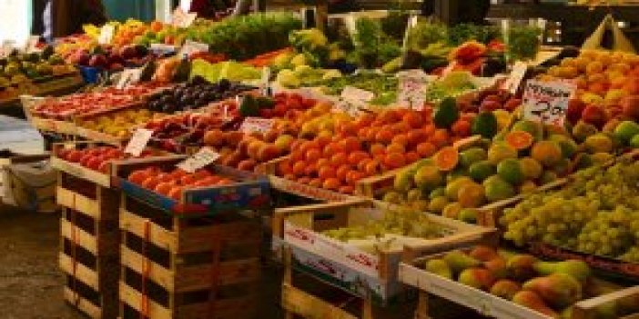 Trabzon'da sebze ve meyve fiyatları
