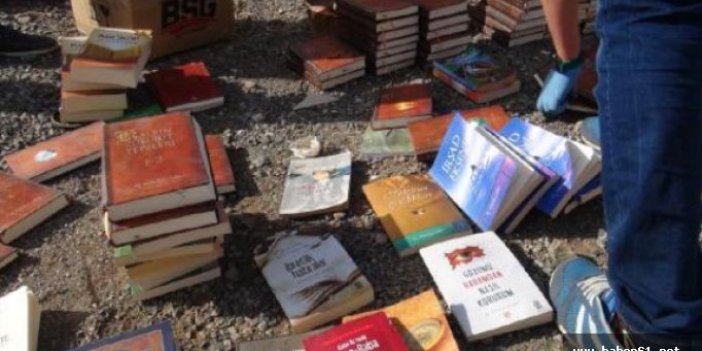 PKK üyesinin evinde FETÖ kitapları!