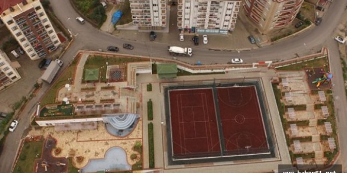 Trabzon'da spor temalı park tamamlandı