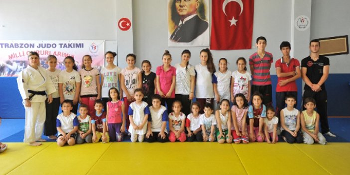 Trabzon'da yaz Spor Okulları Cıvıl Cıvıl