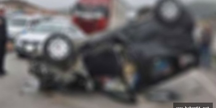 Samsun'da trafik kazası 13 yarali !