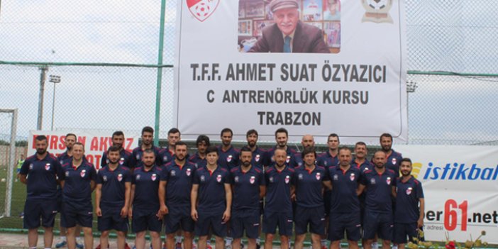 Trabzon'da Antrenörlük kursu başladı