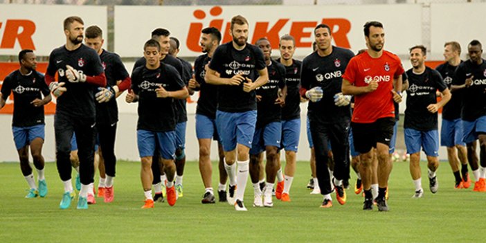Trabzonspor Gaziantepspor hazırlıklarına başladı