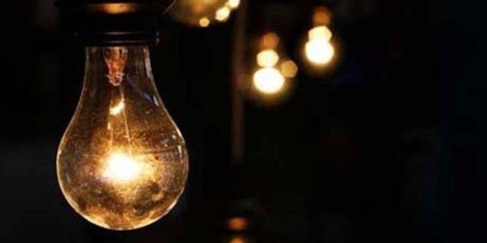 Trabzon'da elektrikler kesildi